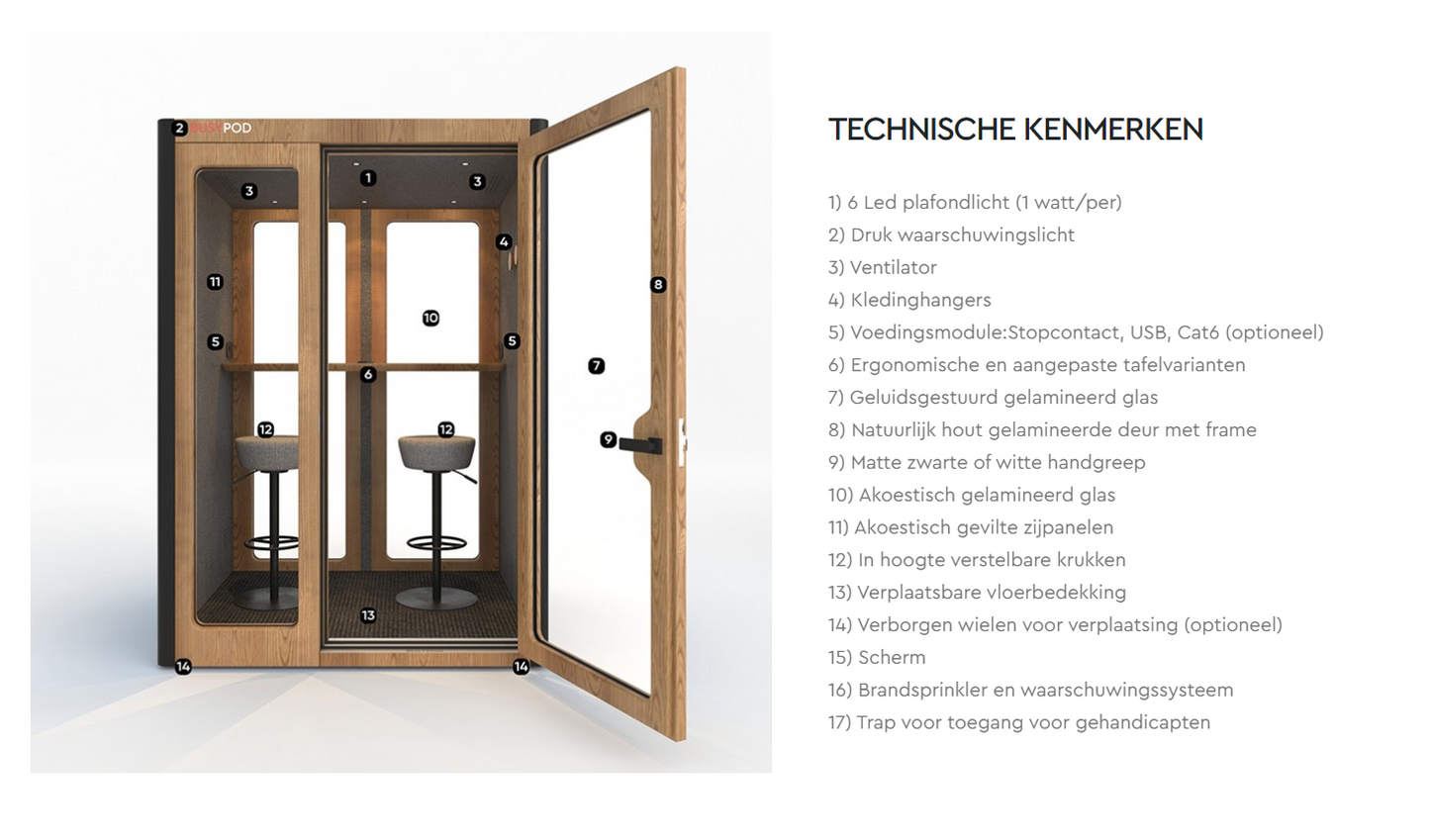 BusyPod Medium Meet € 9.250